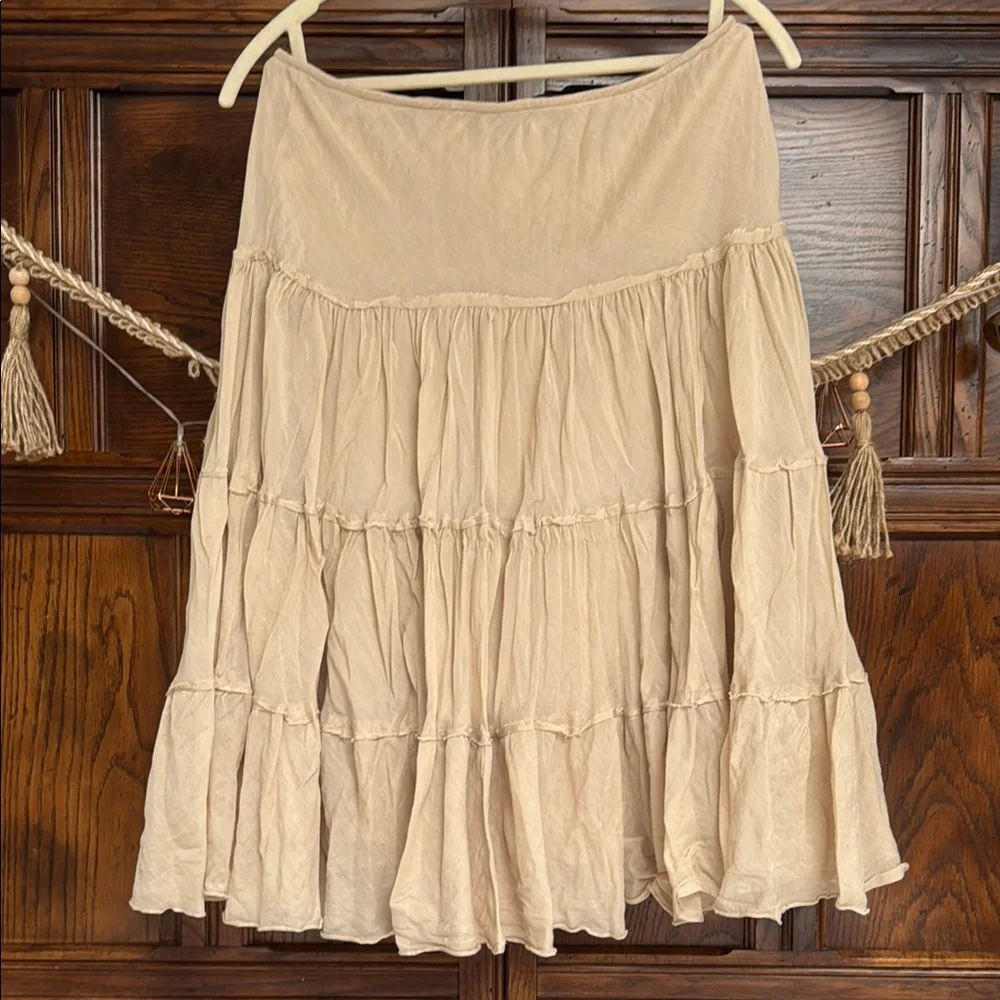 Tan Peasant Skirt from Express - Picture 4 of 4